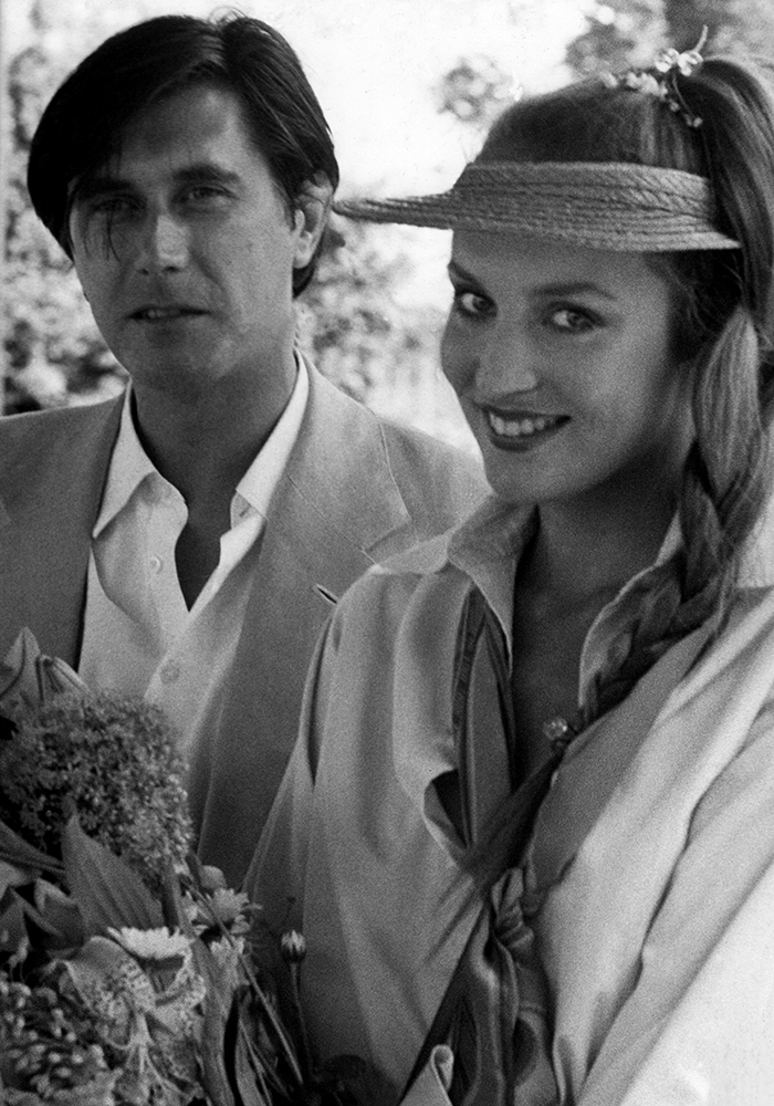 Brian Ferry, Jerry Hall